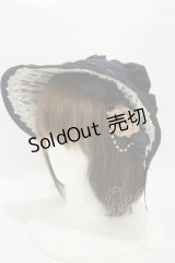 Innocent World / ハーフボンネットカチューシャ  ネイビー H-25-03-19-007-IW-AC-NS-ZH