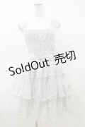 metamorphose / 水玉シャーリングジャンパースカート Free オフ H-25-03-19-047-ME-OP-NS-ZH