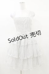 metamorphose / 水玉シャーリングジャンパースカート Free オフ H-25-03-19-047-ME-OP-NS-ZH