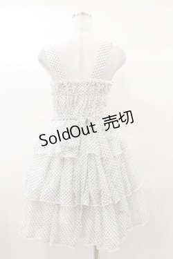 画像2: metamorphose / 水玉シャーリングジャンパースカート Free オフ H-25-03-19-047-ME-OP-NS-ZH