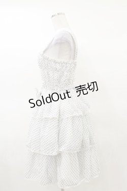 画像3: metamorphose / 水玉シャーリングジャンパースカート Free オフ H-25-03-19-047-ME-OP-NS-ZH