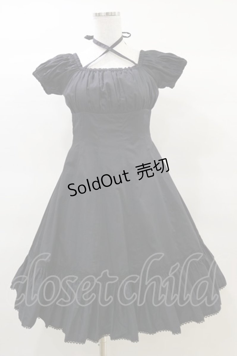 画像1: Mary Magdalene / ローテ・ローゼワンピース Free ブラック H-25-03-19-050-CL-OP-NS-ZH (1)