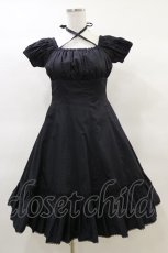 画像1: Mary Magdalene / ローテ・ローゼワンピース Free ブラック H-25-03-19-050-CL-OP-NS-ZH (1)