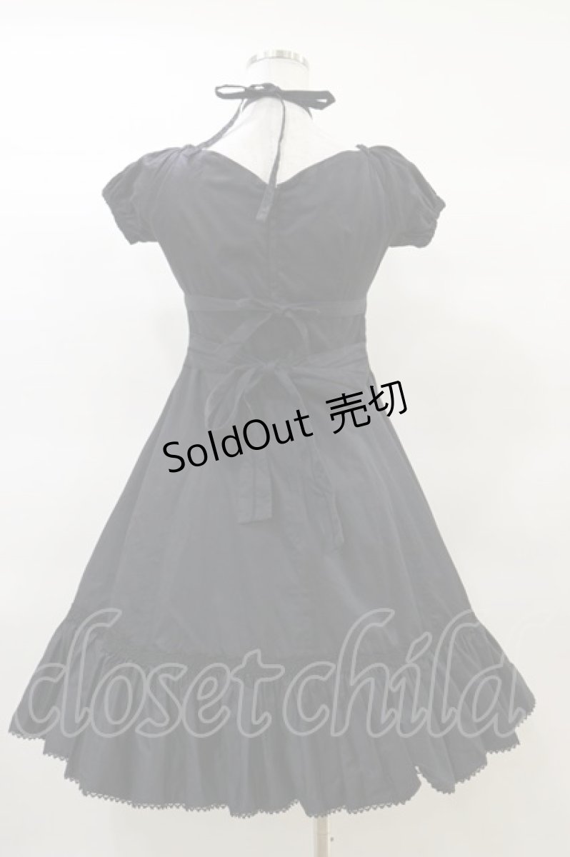 画像2: Mary Magdalene / ローテ・ローゼワンピース Free ブラック H-25-03-19-050-CL-OP-NS-ZH (2)