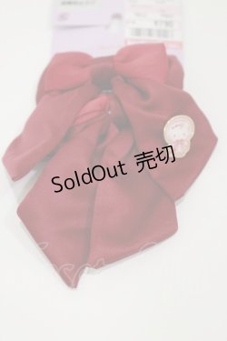 画像1: m petit by misako / サンリオキャラクターズコラボ ハローキティ　リボンクリップ  レッド H-25-03-19-009-LO-AC-NS-ZH