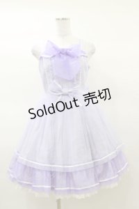 Angelic Pretty / シャーベットマリンジャンパースカート Free ラベンダー H-25-03-19-054-AP-OP-NS-ZH