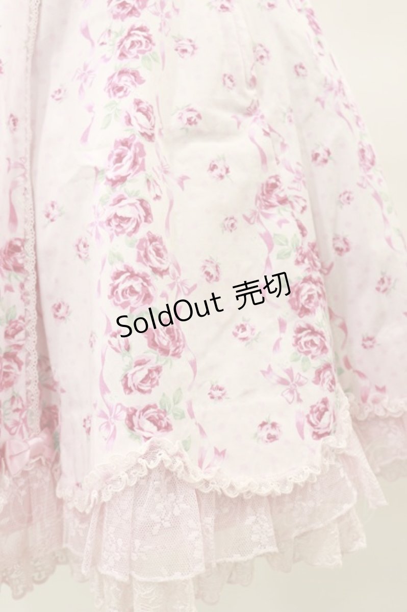 画像5: Angelic Pretty / レディローズ後ろフリルジャンパースカート Free ピンク H-25-03-19-056-AP-OP-NS-ZH (5)