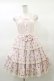 画像1: Angelic Pretty / いちごシフォン3段フリルジャンパースカート Free ピンク H-25-03-19-058-AP-OP-NS-ZH (1)