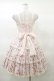 画像2: Angelic Pretty / いちごシフォン3段フリルジャンパースカート Free ピンク H-25-03-19-058-AP-OP-NS-ZH (2)