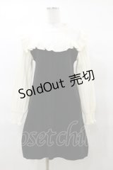 axes femme / ニットワンピース M 白 H-25-03-19-060-AX-OP-NS-ZH