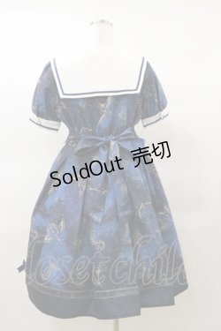 画像2: Amavel / Fantasy Milkywayワンピース Free ネイビー H-25-03-19-064-CA-OP-NS-ZH