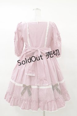 画像2: Angelic Pretty / Petit Gingham Heartワンピース Free レッド H-25-03-19-065-AP-OP-NS-ZH