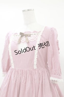 画像4: Angelic Pretty / Petit Gingham Heartワンピース Free レッド H-25-03-19-065-AP-OP-NS-ZH