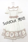 Angelic Pretty / Meltyチョコレートワンピース【難あり】 Free ミント H-25-03-19-069-AP-OP-NS-ZH