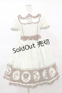 Angelic Pretty / Meltyチョコレートワンピース【難あり】 Free ミント H-25-03-19-069-AP-OP-NS-ZH