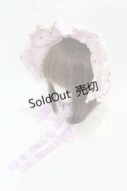 画像1: metamorphose / fairy taleハーフボンネット  ラベンダー H-25-03-19-1001-ME-AC-NS-ZH