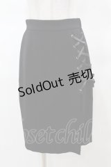 EATME / サイドレースアップスカート S ブラック H-25-03-19-1042-LO-SK-NS-ZH