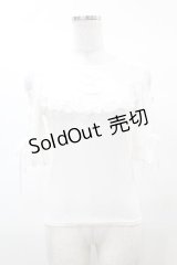 Ank Rouge / スピンドルテレコトップス M オフ H-25-03-19-1055-CA-TO-NS-ZH