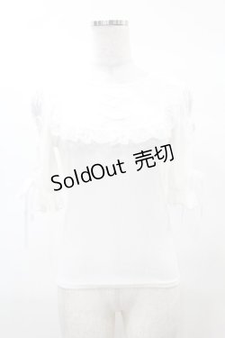 画像1: Ank Rouge / スピンドルテレコトップス M オフ H-25-03-19-1055-CA-TO-NS-ZH