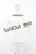 Swankiss / エナメルフリルトップス Free オフ H-25-03-19-1056-CA-TO-NS-ZH