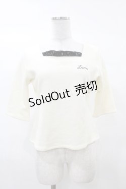 画像1: Swankiss / エナメルフリルトップス Free オフ H-25-03-19-1056-CA-TO-NS-ZH