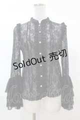 To Alice / 総レースブラウス S ブラック H-25-03-19-1059-LO-BL-NS-ZH