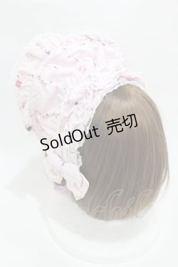 画像2: metamorphose / fairy taleハーフボンネット  ラベンダー H-25-03-19-1001-ME-AC-NS-ZH