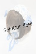 BABY,THE STARS SHINE BRIGHT / はしごレースヘッドドレス  サックス H-25-03-19-1002-BA-AC-NS-ZH