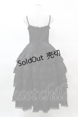 画像2: PINK HOUSE / ドットチュールフリル使いノースリブワンピース free ブラック H-25-03-19-1013-LO-OP-NS-ZH