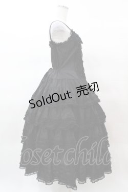 画像3: PINK HOUSE / ドットチュールフリル使いノースリブワンピース free ブラック H-25-03-19-1013-LO-OP-NS-ZH