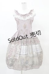 ALICE and the PIRATES / Le petit fleuriste〜永遠の花束とあなたを待つ時間〜柄ジャンパースカートI Free モーヴ H-25-03-19-1014-PA-OP-NS-ZH