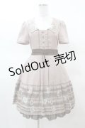 axes femme / ストライプワンピース M ピンク H-25-03-19-1019-AX-OP-NS-ZH