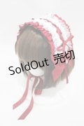 ALICE and the PIRATES / フランチェスカフリルヘッドドレス  エンジ/オフ白 H-25-03-19-1003-PA-AC-NS-ZH