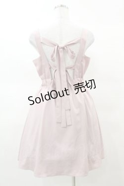 画像2: axes femme kawaii / バックリボンジャンパースカート M ピンク H-25-03-19-1025-AX-OP-NS-ZH