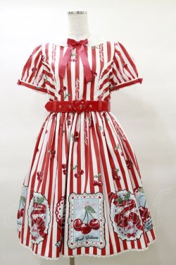 画像1: Angelic Pretty / Cherry Stampワンピース Free レッド H-25-03-19-071-AP-OP-NS-ZH