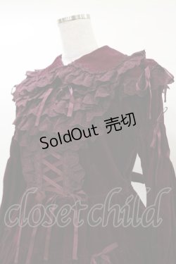 画像4: Cornet / 別珍ワンピース Free ボルドー H-25-03-19-075-LO-OP-NS-ZH