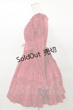 画像3: Cornet / ベロアワンピース Free レッド H-25-03-19-076-LO-OP-NS-ZH