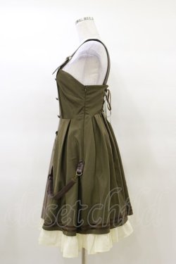 画像3: Amavel / Steampunk Nostalgiaジャンパースカート Free カーキ H-25-03-19-081-CA-OP-NS-ZH