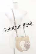 axes femme / ねこシルエットバッグ  ベージュ H-25-03-19-017-AX-BG-NS-ZH
