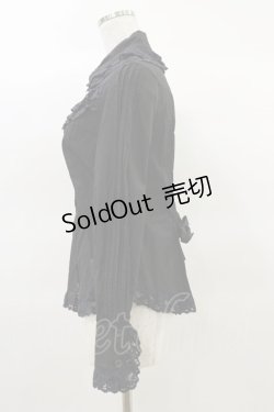 画像3: metamorphose / ヨークタックブラウス Free ブラック H-25-03-19-025-ME-BL-NS-ZH