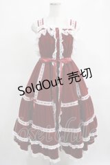 Physical Drop / 別珍ジャンパースカート Free ボルドー H-25-03-20-001-LO-OP-NS-ZH