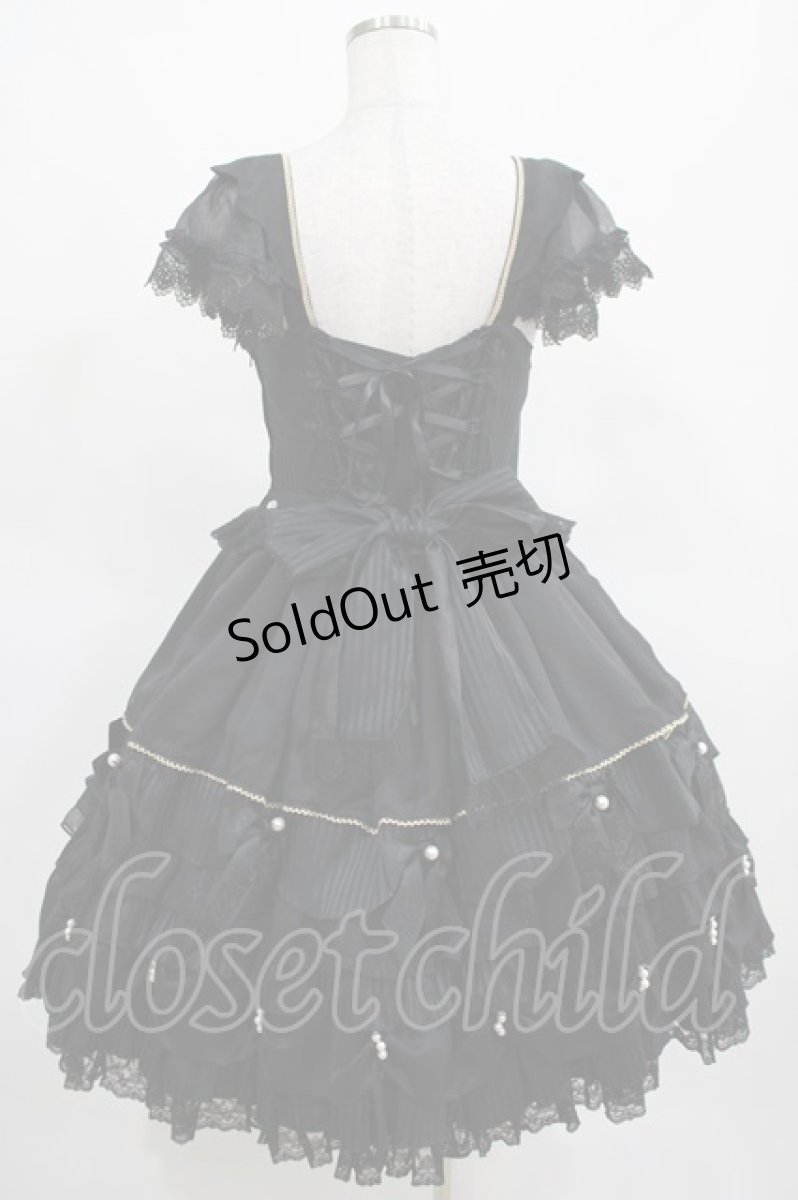 画像3: Angelic Pretty / Rose Primaジャンパースカート Free ブラック H-25-03-20-003-AP-OP-NS-ZH (3)