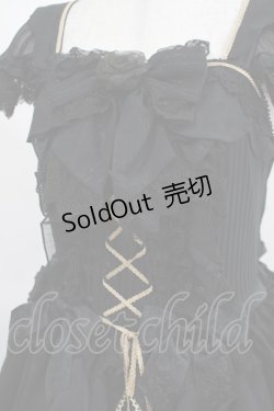 画像4: Angelic Pretty / Rose Primaジャンパースカート Free ブラック H-25-03-20-003-AP-OP-NS-ZH