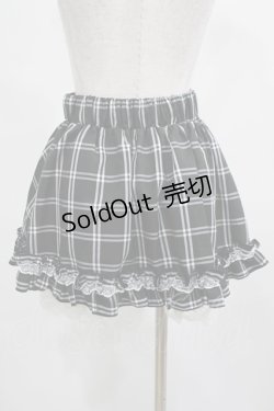 画像3: Princess Melody / チェック柄セットアップのスカパン Free ブラック H-25-03-20-030-EL-SK-NS-ZH