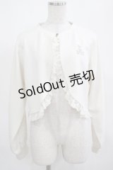 m petit by misako / MSKバラBフリルボレロ LL オフ H-25-03-20-037-LO-TO-NS-ZH
