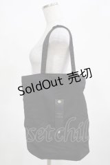 Maison de FLEUR / リボンエコMバッグ  ブラック H-25-03-20-042-LO-BG-NS-ZH