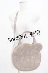 axes femme kawaii / ふわふわクマバッグ  ブラウン H-25-03-20-047-AX-BG-NS-ZH