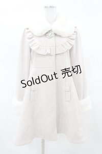 Ank Rouge / ラウンドヨークドーリーコート M ピンク H-25-03-20-1061-CA-CO-NS-ZT-C019