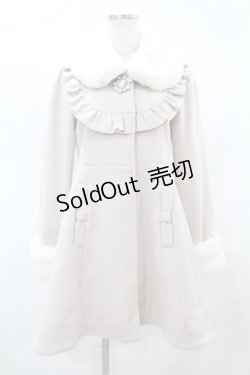 画像1: Ank Rouge / ラウンドヨークドーリーコート M ピンク H-25-03-20-1061-CA-CO-NS-ZT-C019