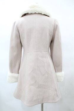 画像2: Ank Rouge / ラウンドヨークドーリーコート M ピンク H-25-03-20-1061-CA-CO-NS-ZT-C019